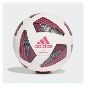 Adidas Tiro League TB Ball - IMS Match Football White-Black-Silver Met-Team Shock Pink
