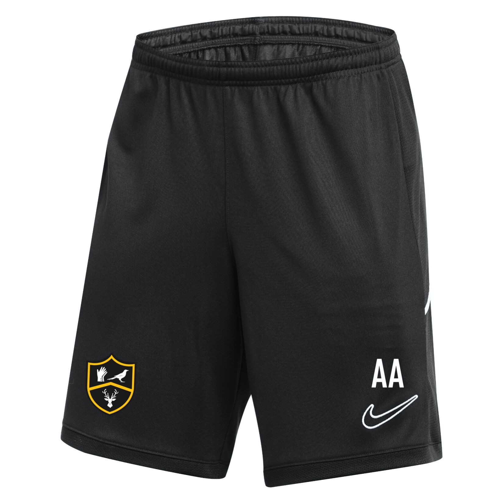 Nike Dri-FIT Academy 25 Shorts - Black/Black/White