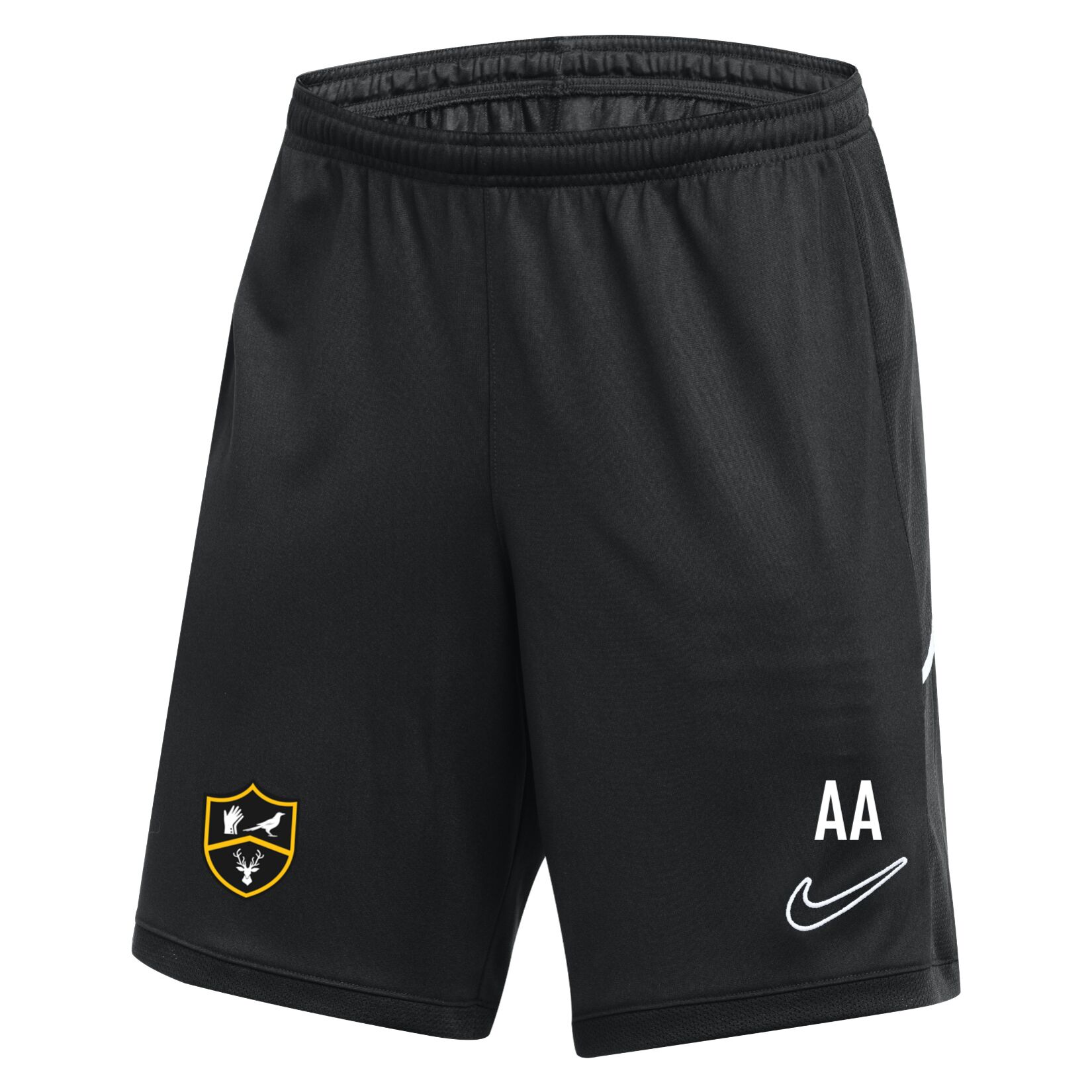 Nike Dri-FIT Academy 25 Shorts - Black/Black/White
