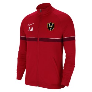Nike Academy 21 Knit Track Jacket (M) University Red-White-Gym Red-White