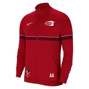 Nike Academy 21 Knit Track Jacket (M) University Red-White-Gym Red-White