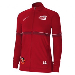 Nike Womens Academy 21 Knit Track Jacket (W) University Red-White-Gym Red-White