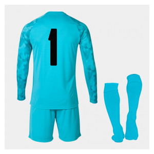 Joma Zamora VII Goalkeeper Set - Shirts + Shorts + Socks Fluo Turquoise