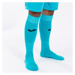 Joma Zamora VII Goalkeeper Set - Shirts + Shorts + Socks Fluo Turquoise