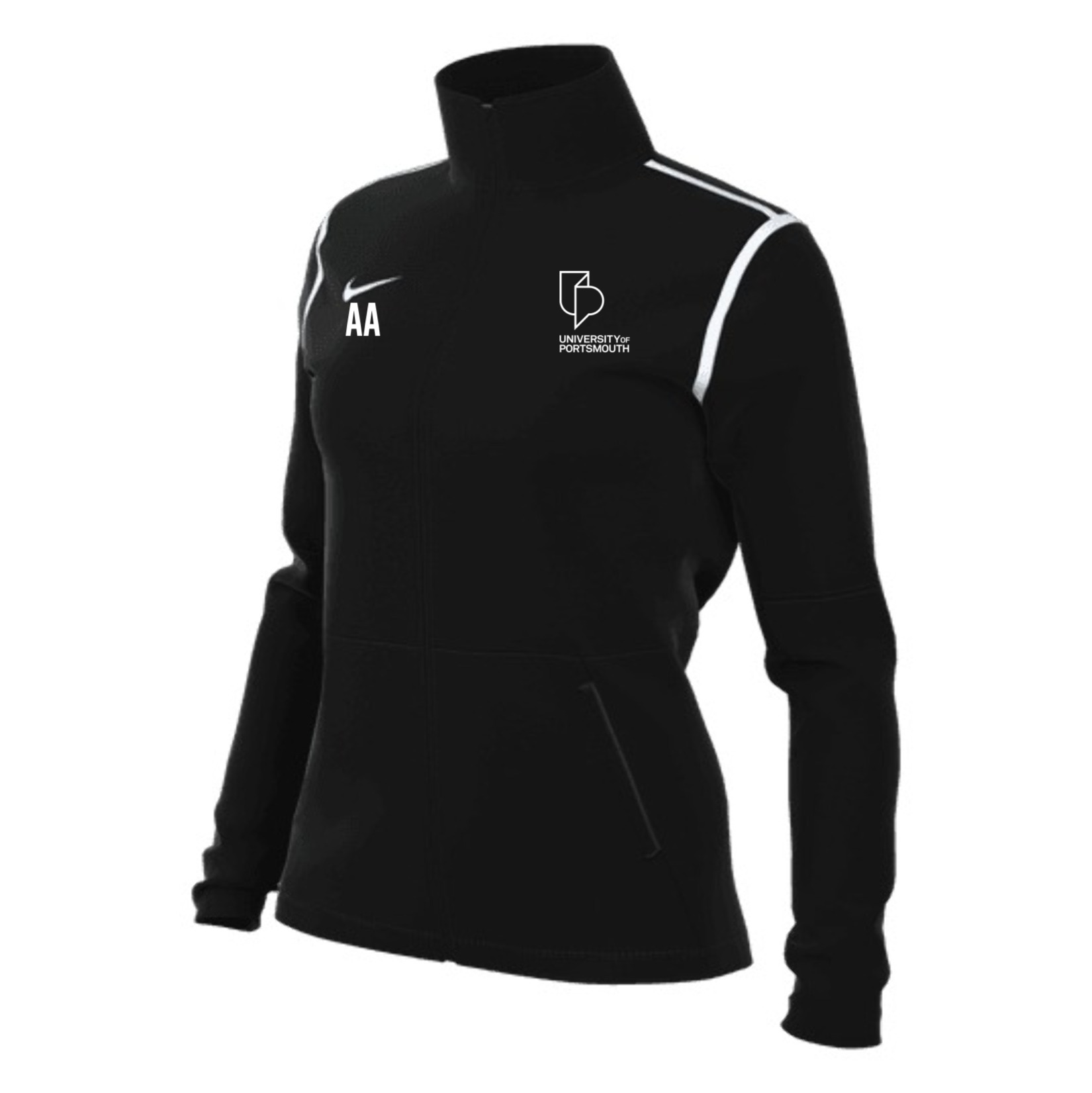 Nike Dri-FIT Park 20 Track Jacket (W) - Black/White/White