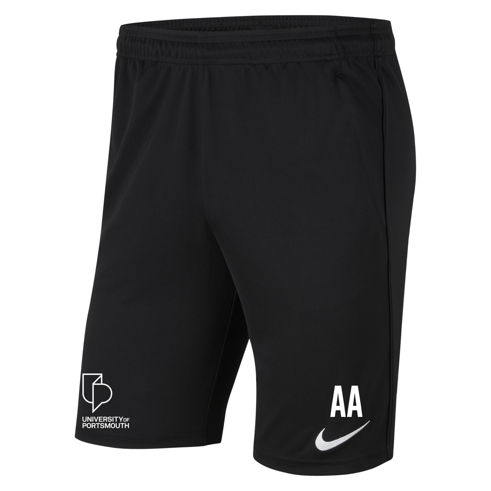 Nike Park 20 Pocketed Shorts (M) - Black/Black/White