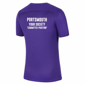Nike Park VII Dri-FIT Short Sleeve Shirt Court Purple-White