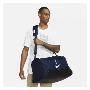 Nike Academy Team Duffel Bag (Medium) Midnight Navy-Black-White