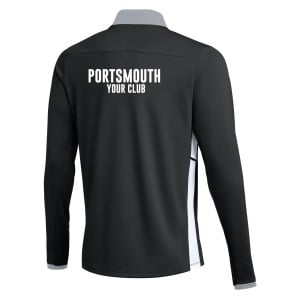 Nike Dri-FIT Academy 25 Drill Top - Black/White/White