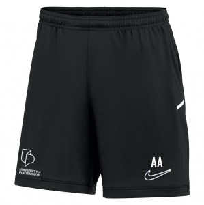 Nike Dri-FIT Academy 25 Shorts (W) - Black/Black/White