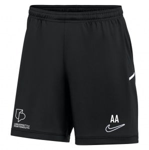 Nike Dri-FIT Academy 25 Shorts (W) - Black/Black/White