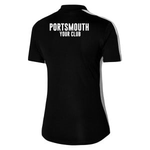 Nike Dri-Fit Academy 23 Polo (W) - Black/White/White
