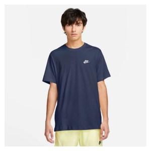 Nike Sportswear Club T-Shirt Midnight Navy-White