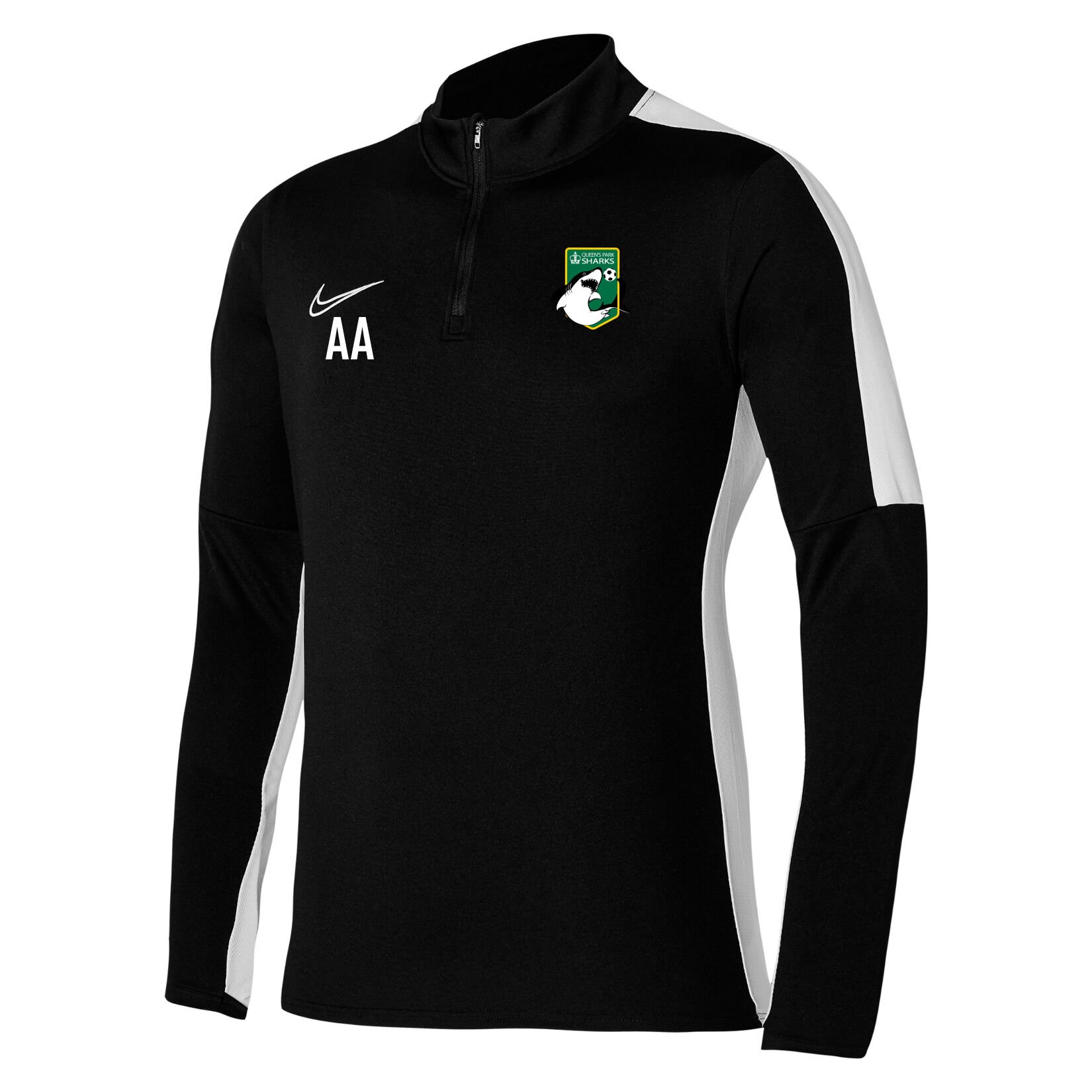 Nike Dri-Fit Academy 23 Drill Top - Black/White/White