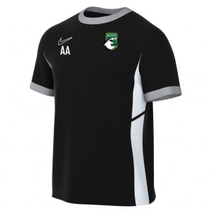 Nike Academy 25 Short-Sleeve Training Top - Black/White/White