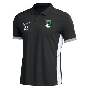 Nike Dri-FIT Academy 25 Polo - Black/White/White