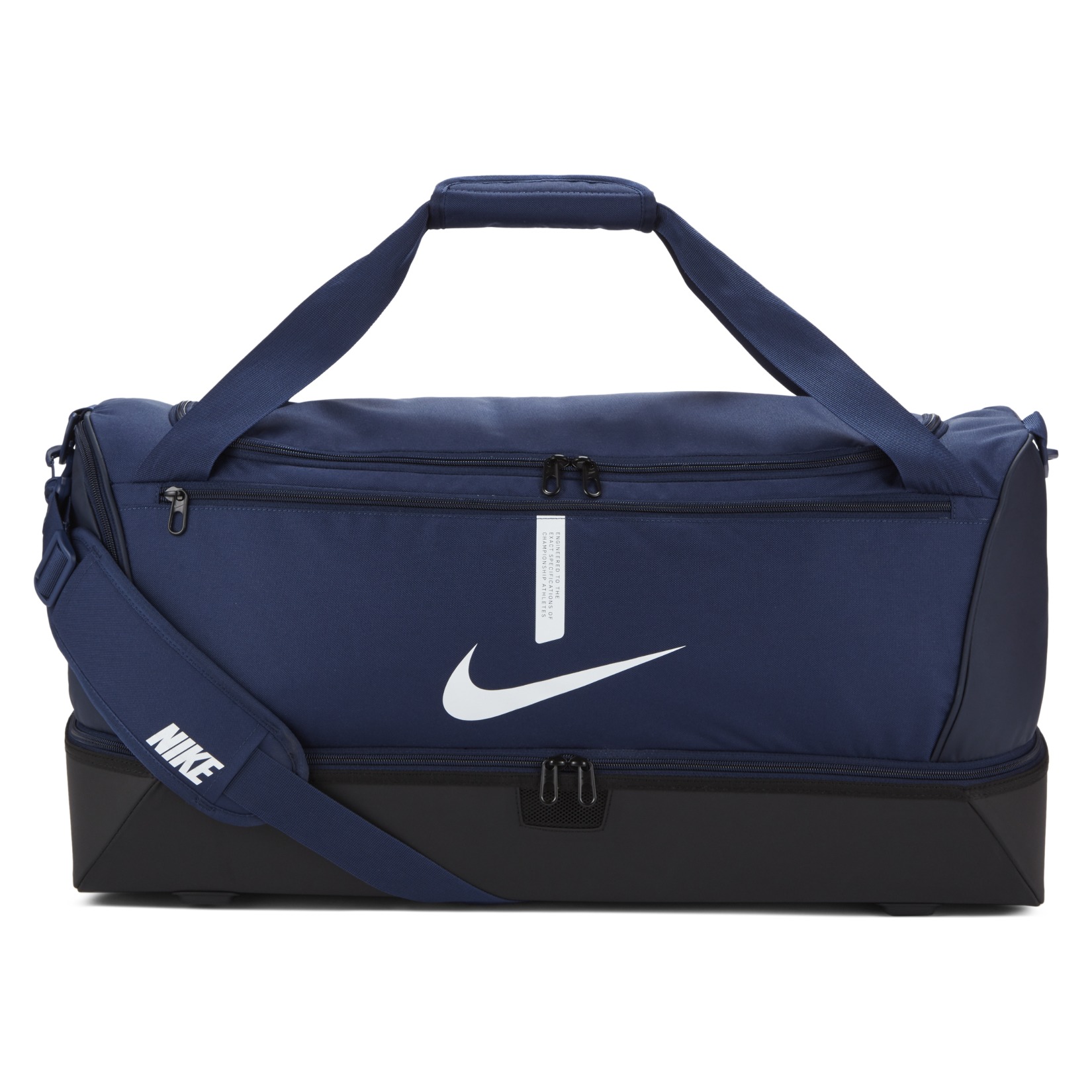 Nike Academy Team Hardcase Duffel Bag (Large) Midnight Navy-Black-White
