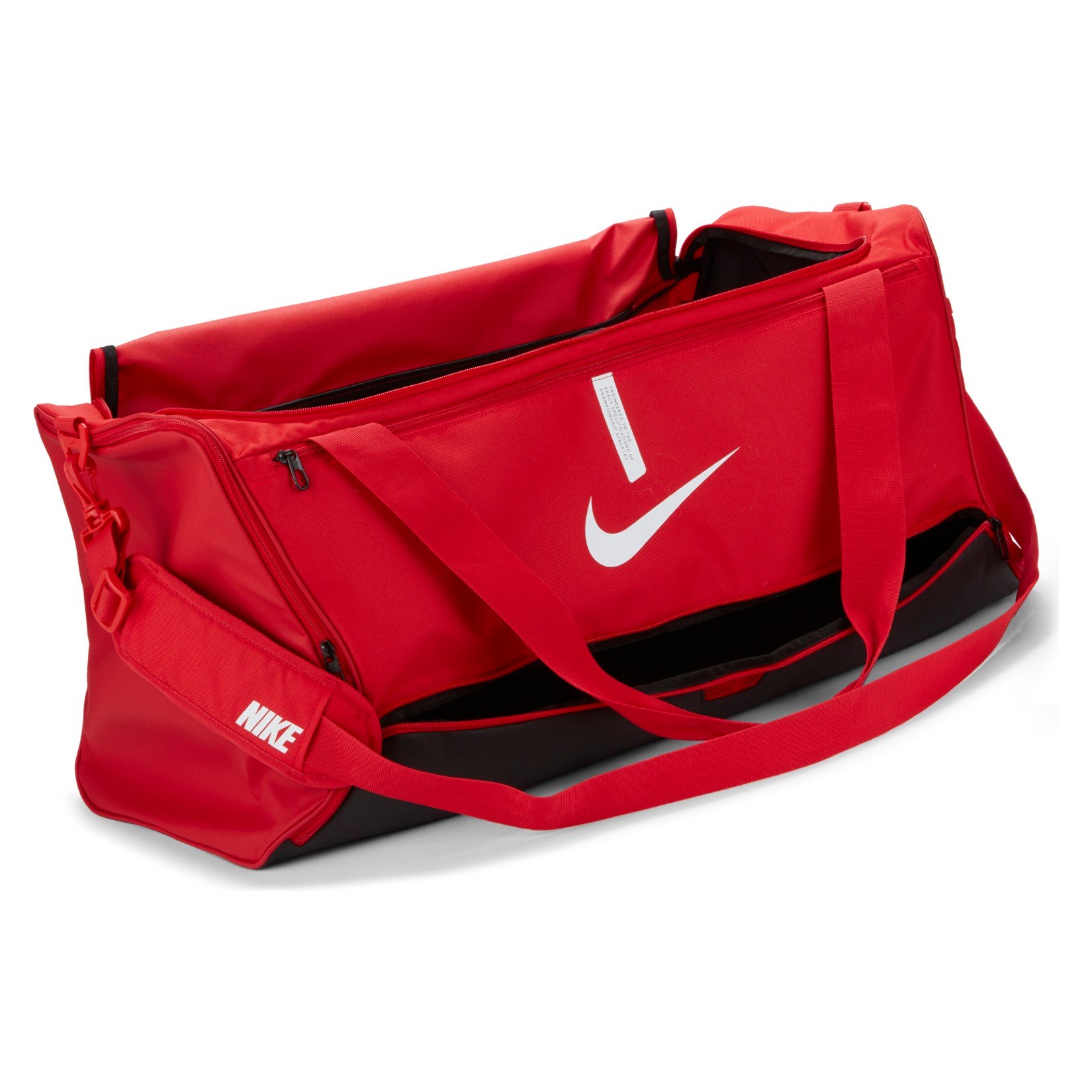 Nike Academy Team Duffel Bag (Large) University Red-Black-White