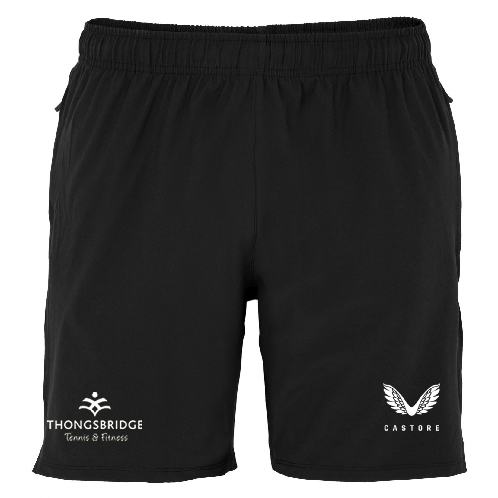 Castore Woven Training Short (Zip Pockets) Black