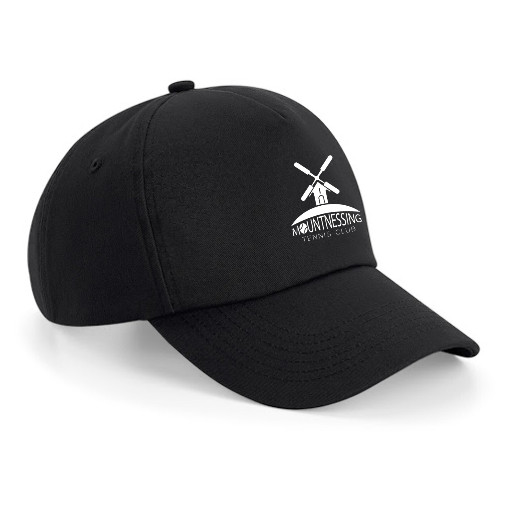 Beechfield Authentic 5 Panel Cap - Black