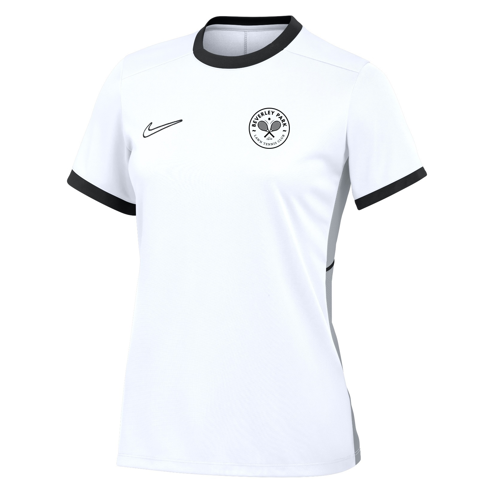 Nike Academy 25 Short-Sleeve Training Top (W) - White/Black/Black