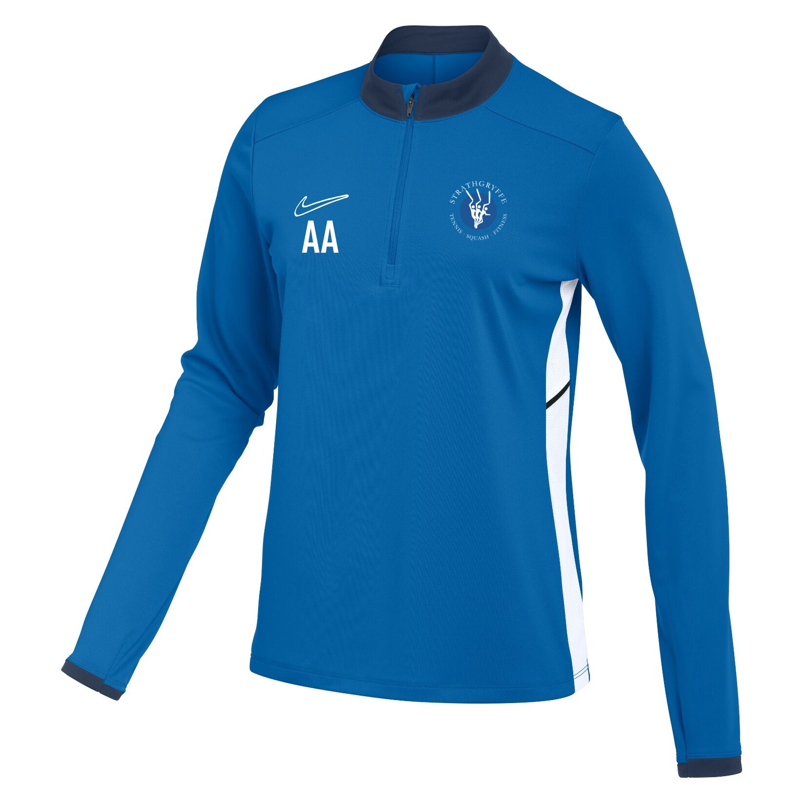 Nike Dri-FIT Academy 25 Drill Top (W) - Royal Blue/Obsidian/White