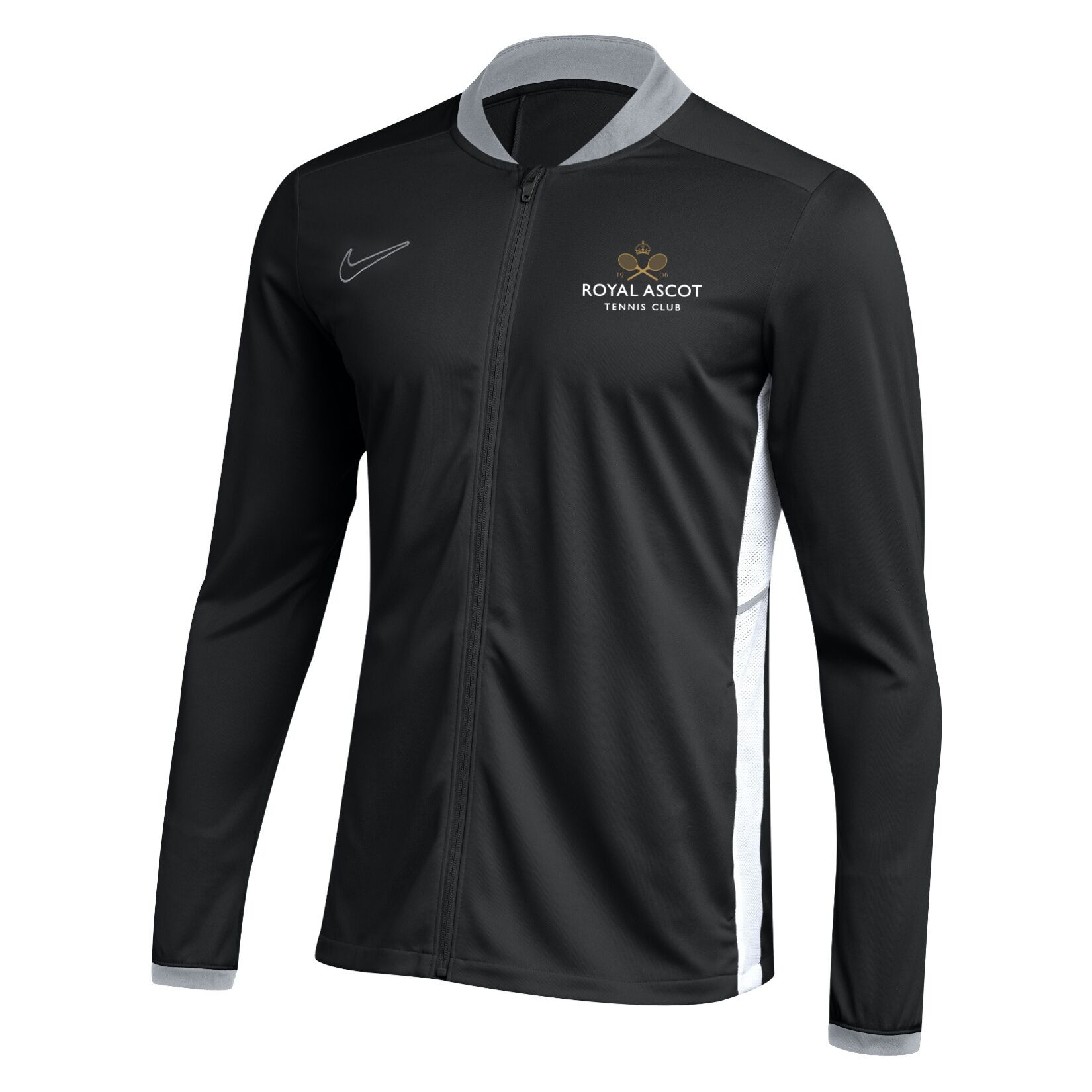 Nike Dri-FIT Academy 25 Knit Track Jacket - Black/White/White