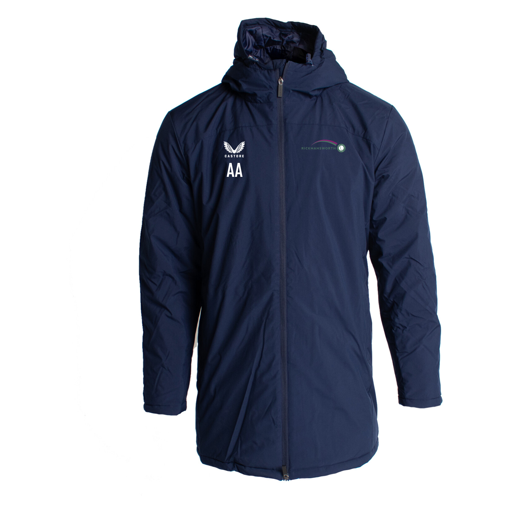 Castore Long Length Bench Jacket - Navy