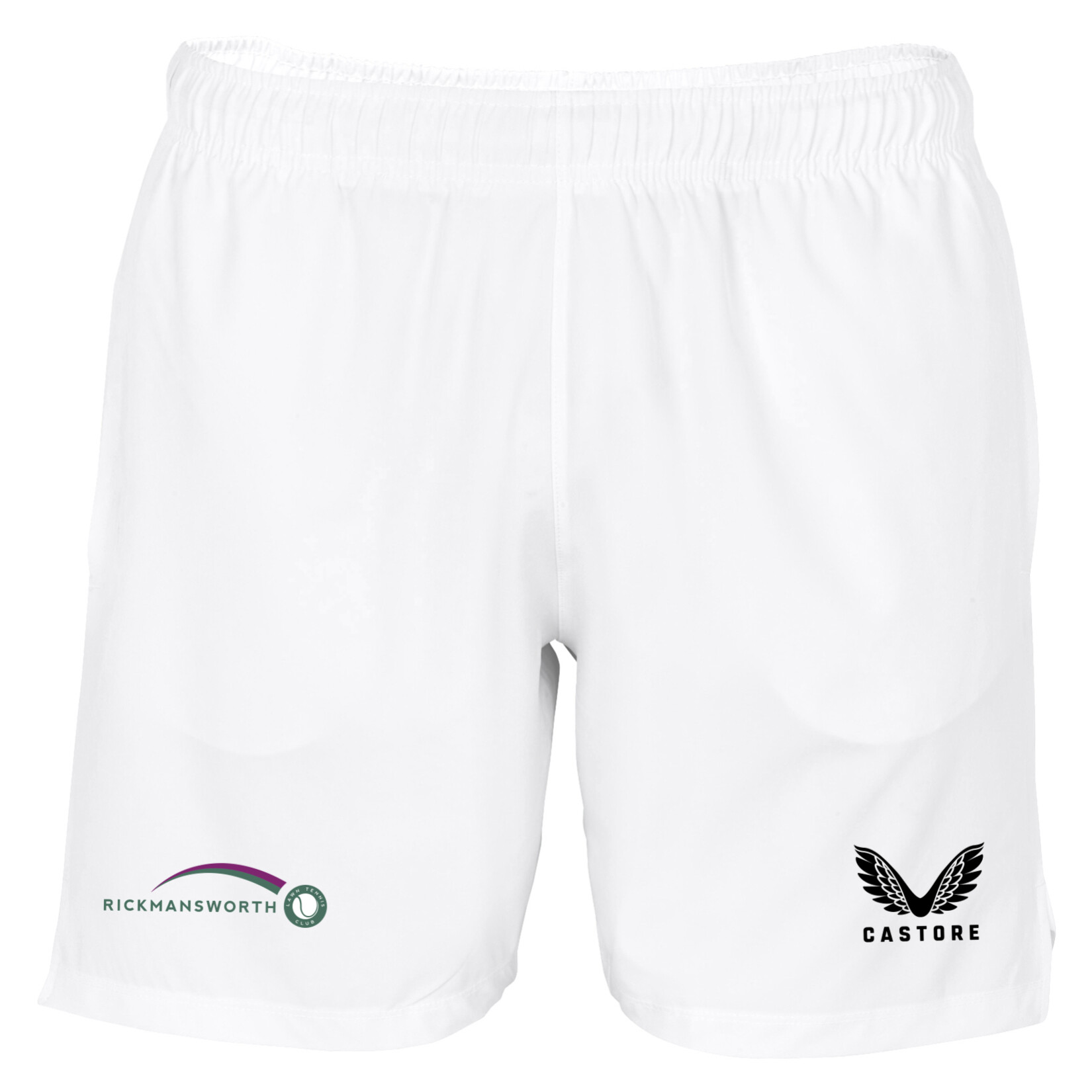 Castore Woven Training Short (Zip Pockets) - White