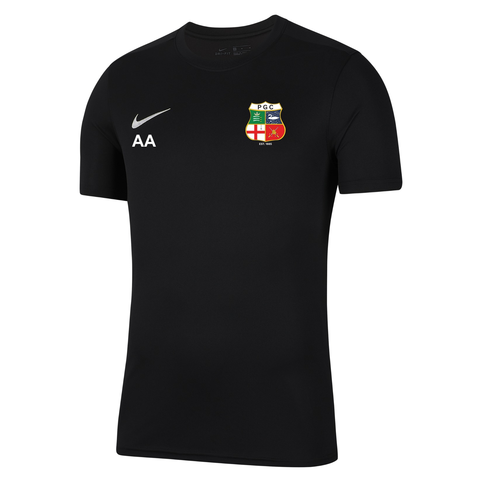 Nike Park VII Dri-FIT Short Sleeve Shirt - Black/White