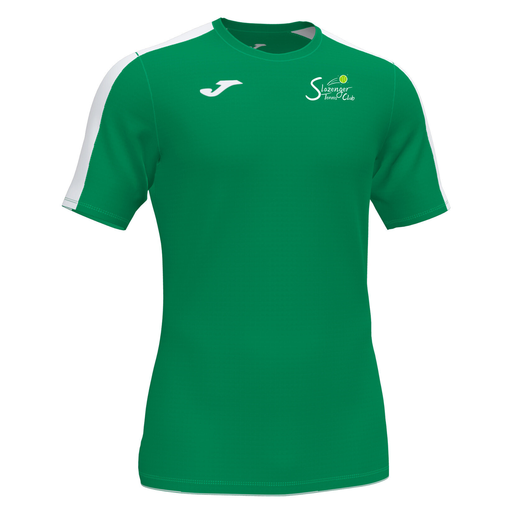 Joma Academy III Short Sleeve Shirt (M) - Green/White