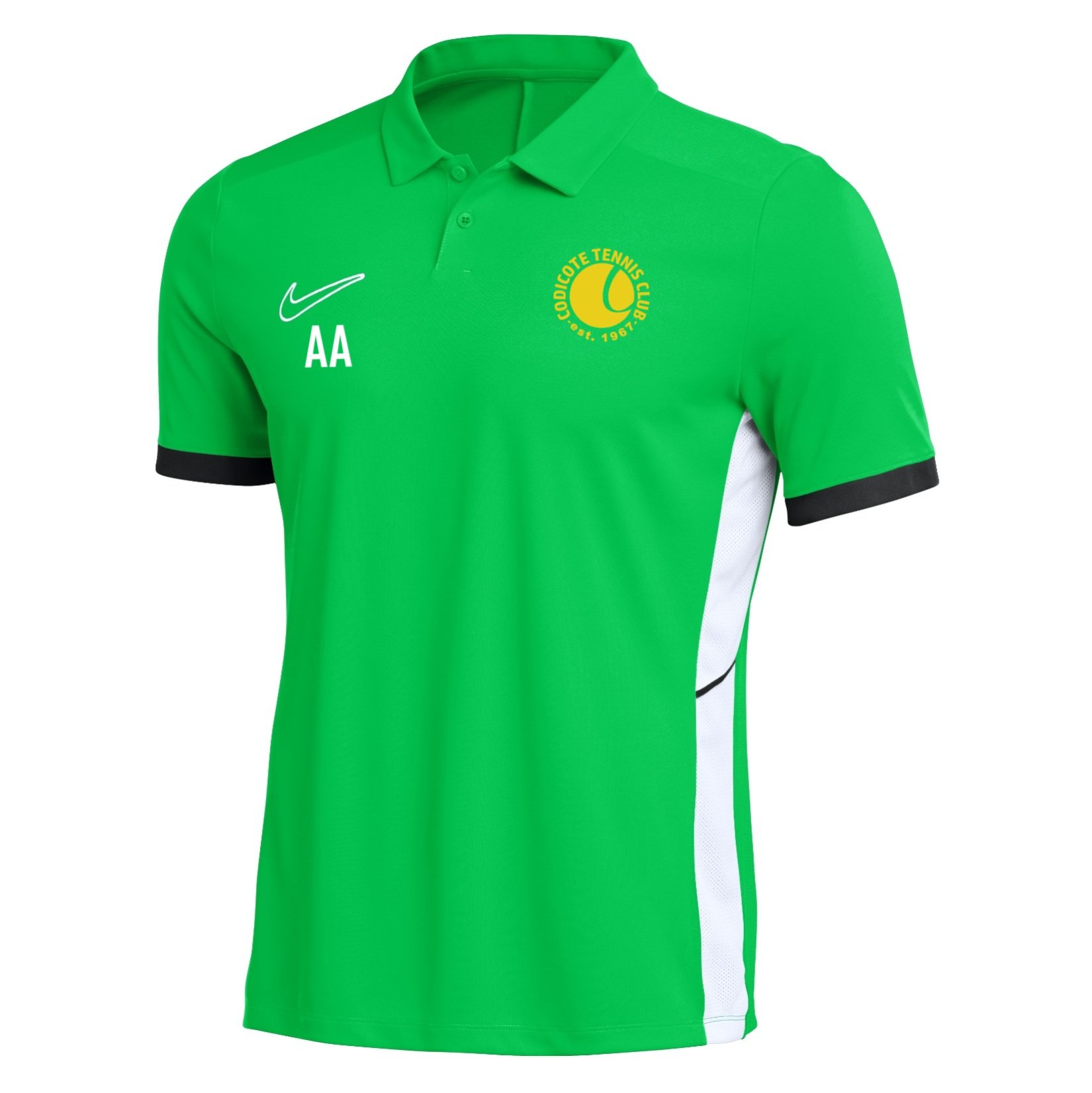 Nike Dri-FIT Academy 25 Polo - Green Spark/Lucky Green/White