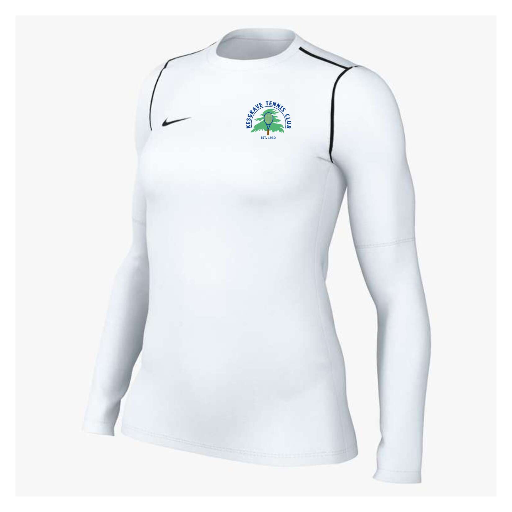 Nike Park 20 LS Crew Top (W) - White/Black/Black