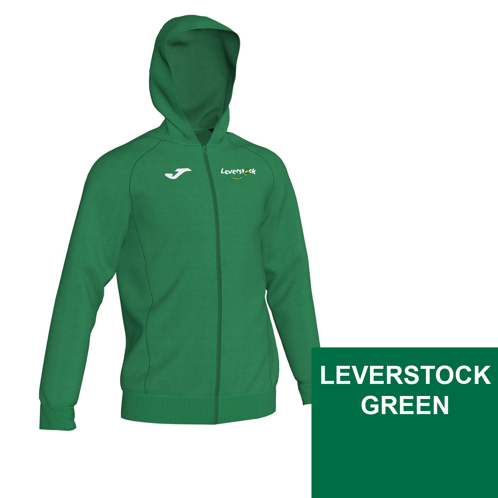 Joma Menfis Zip Hooded Track Jacket - Green