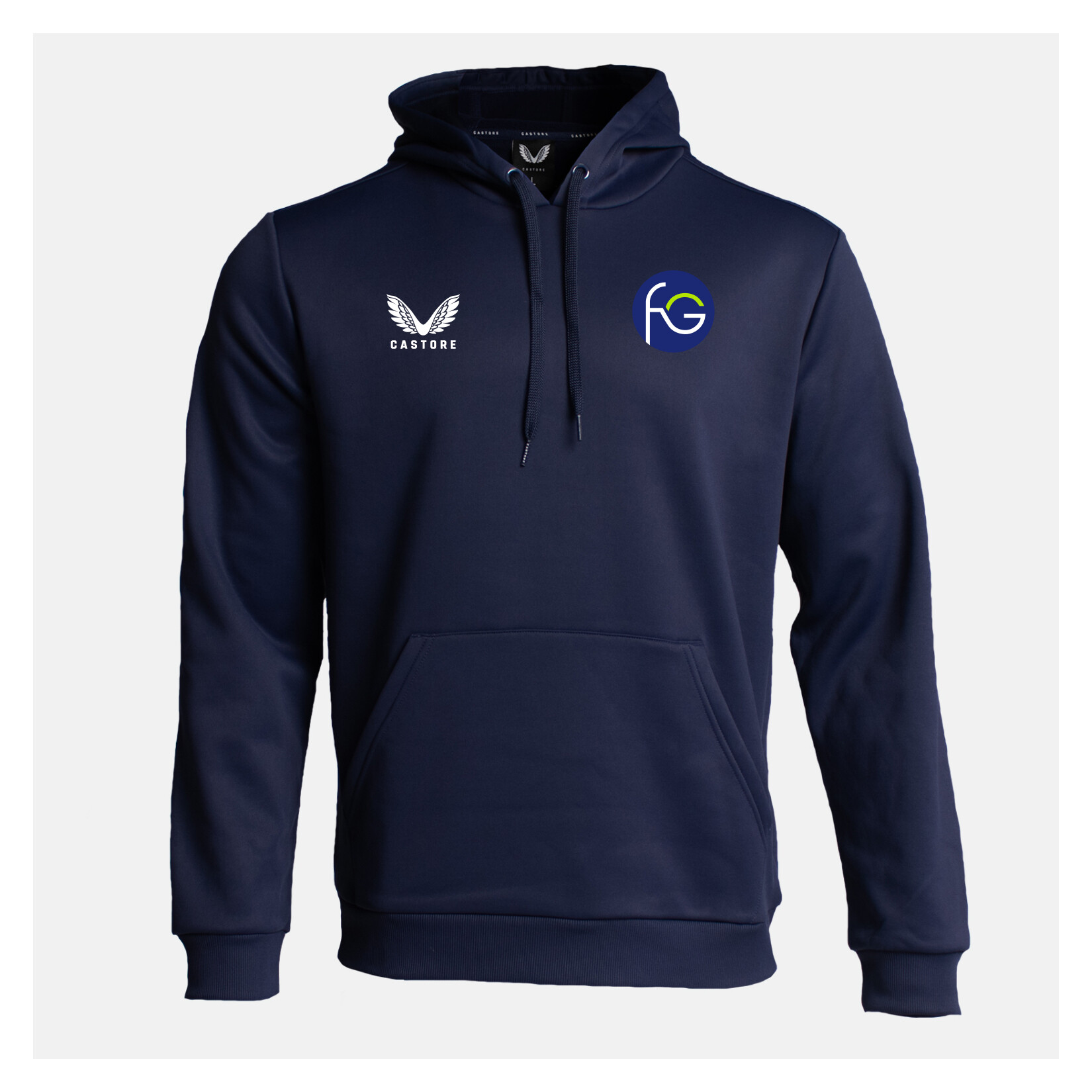 Castore Brushback Hoodie - Navy