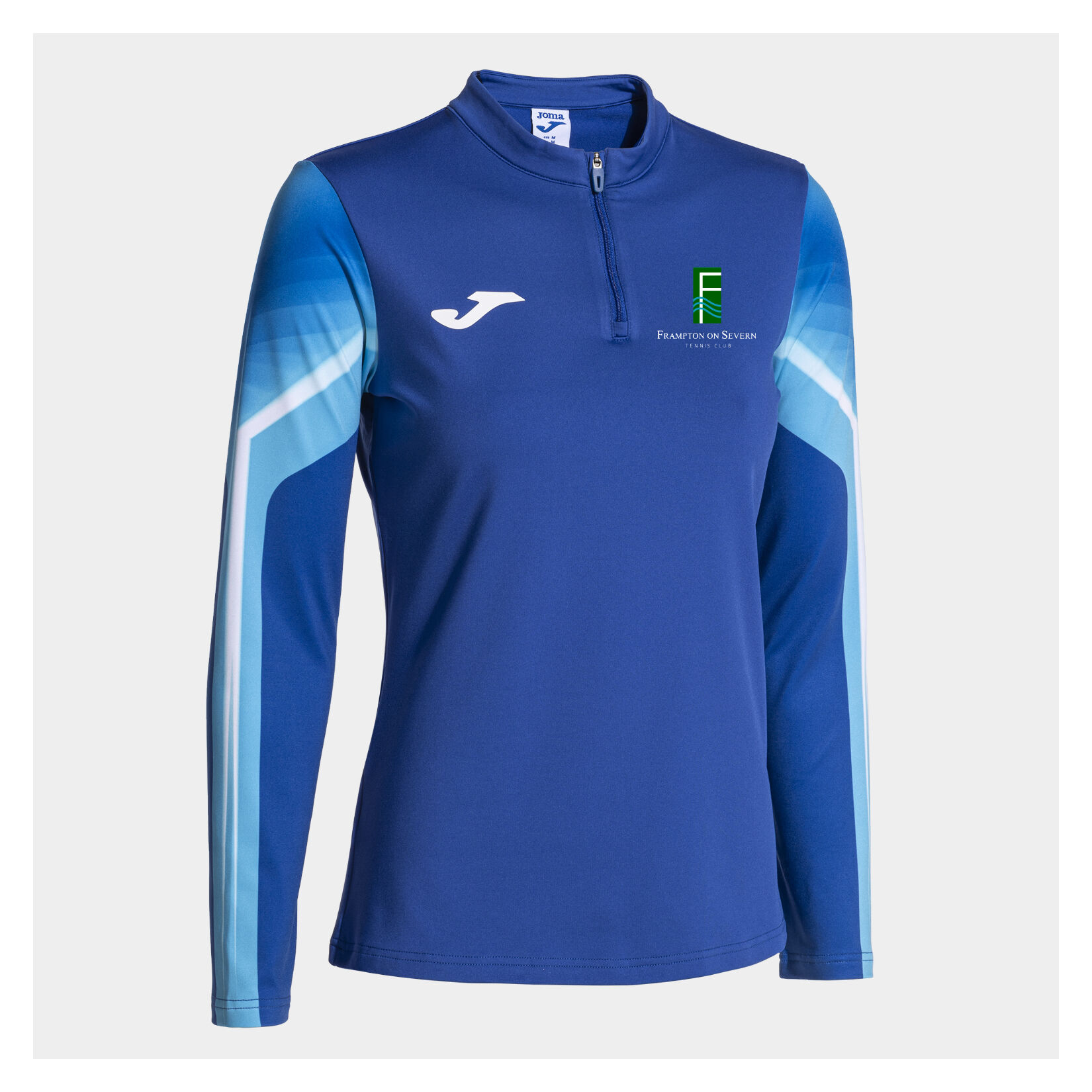 Joma Elite XI Sweatshirt (W) - Dark Royal Blue/White