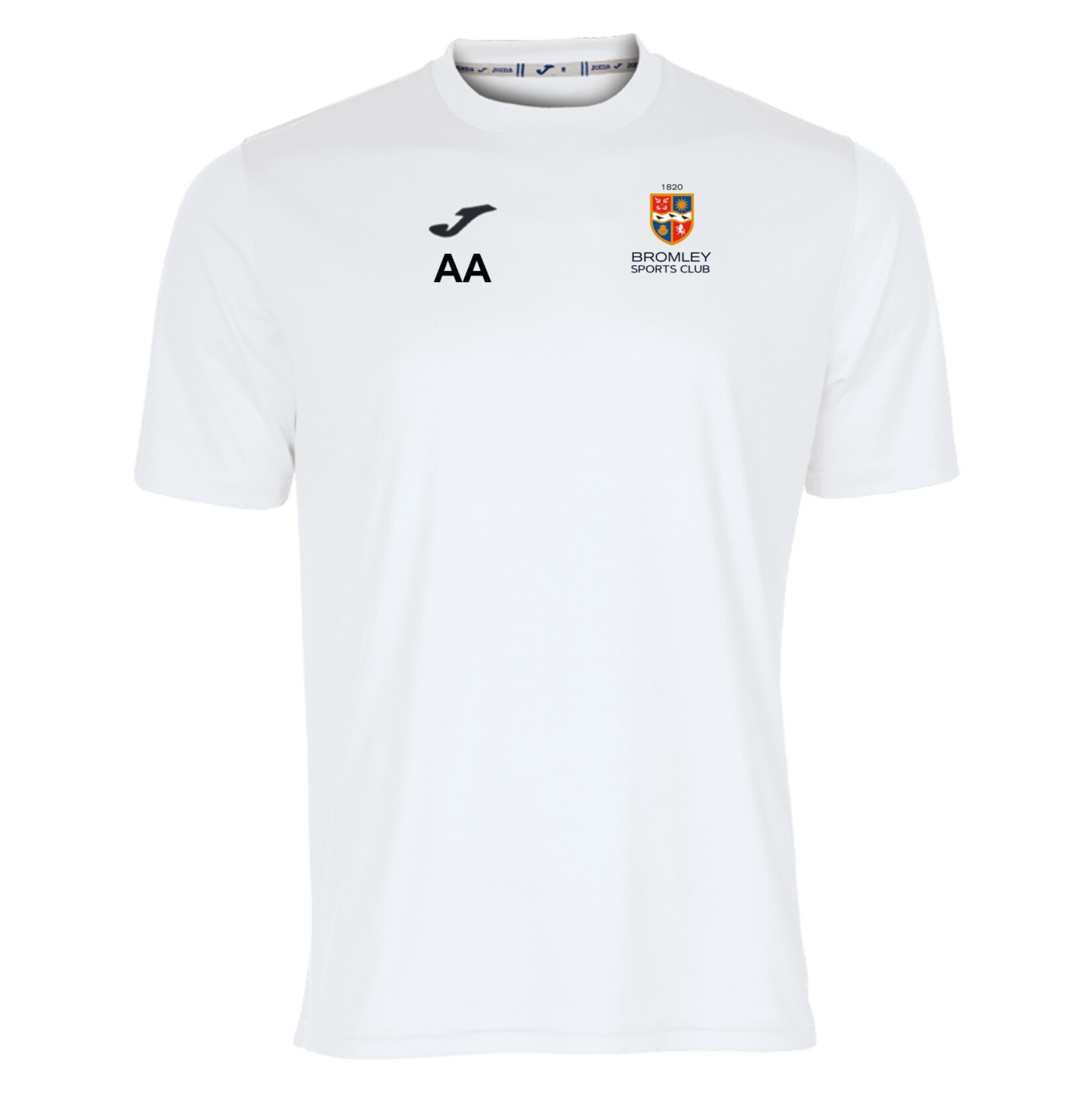 Joma Combi Short Sleeve Mens Performance Shirt - White