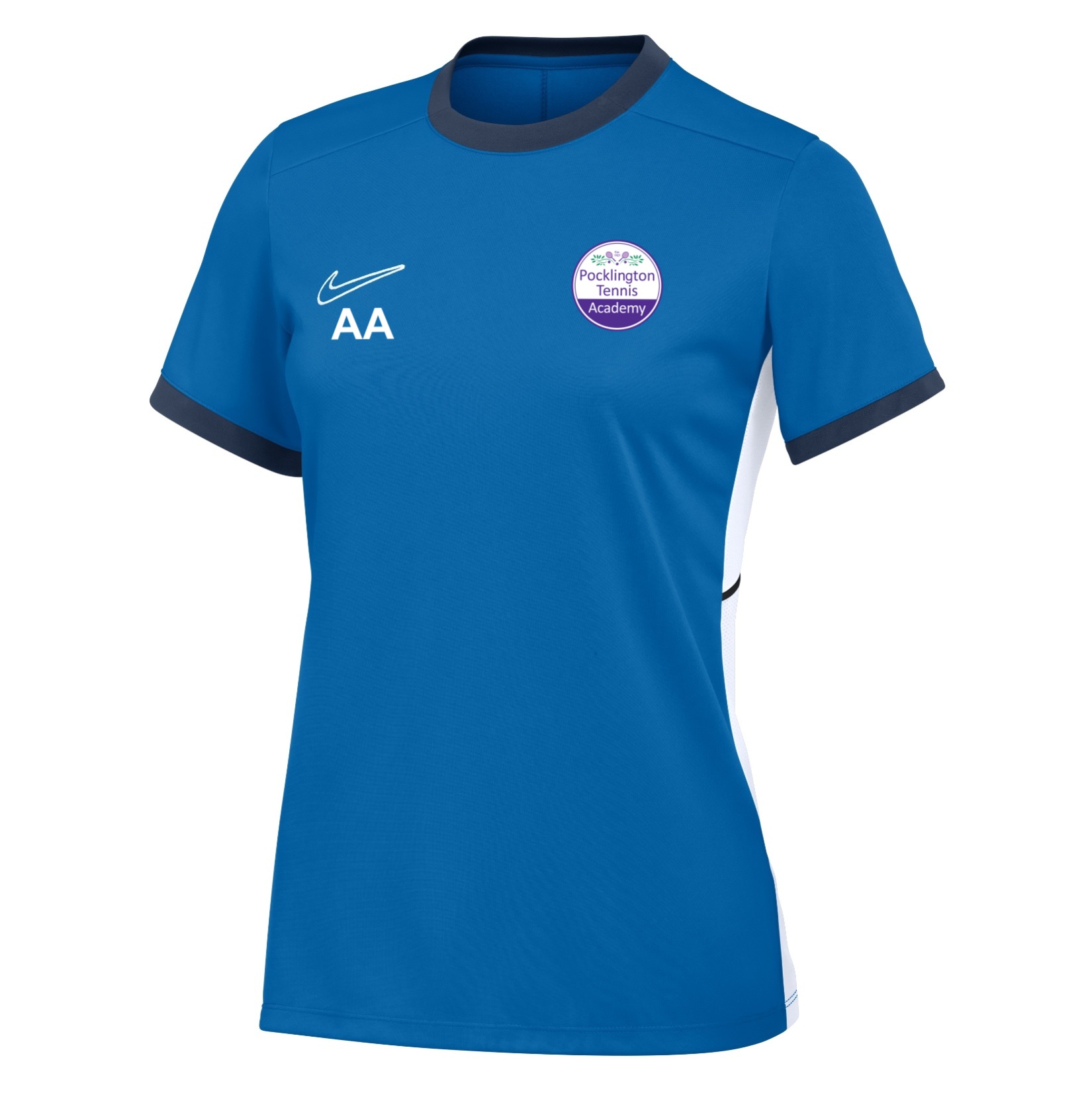 Nike Academy 25 Short-Sleeve Training Top (W) - Royal Blue/Obsidian/White