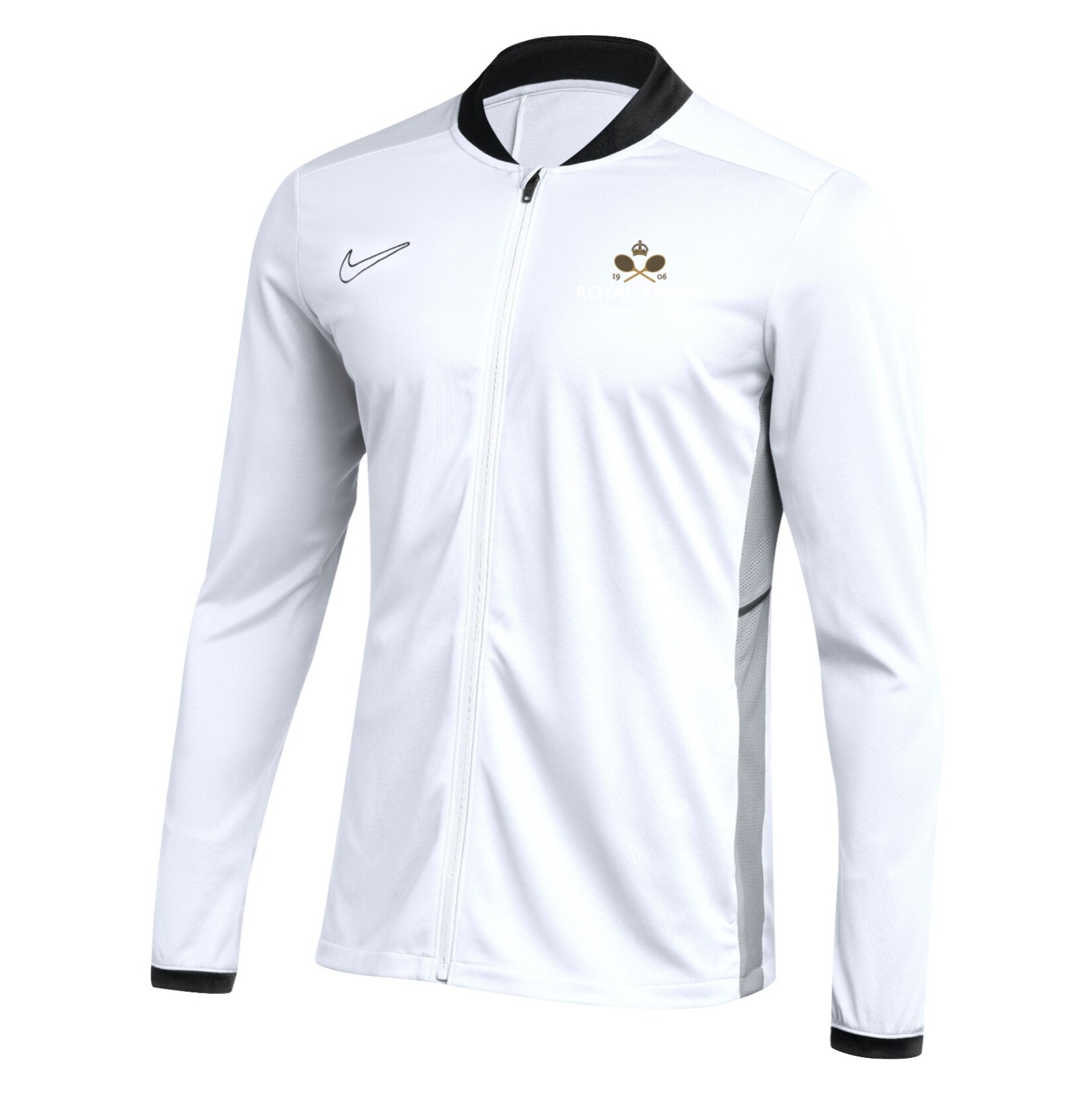 Nike Dri-FIT Academy 25 Knit Track Jacket - White/Black/Black
