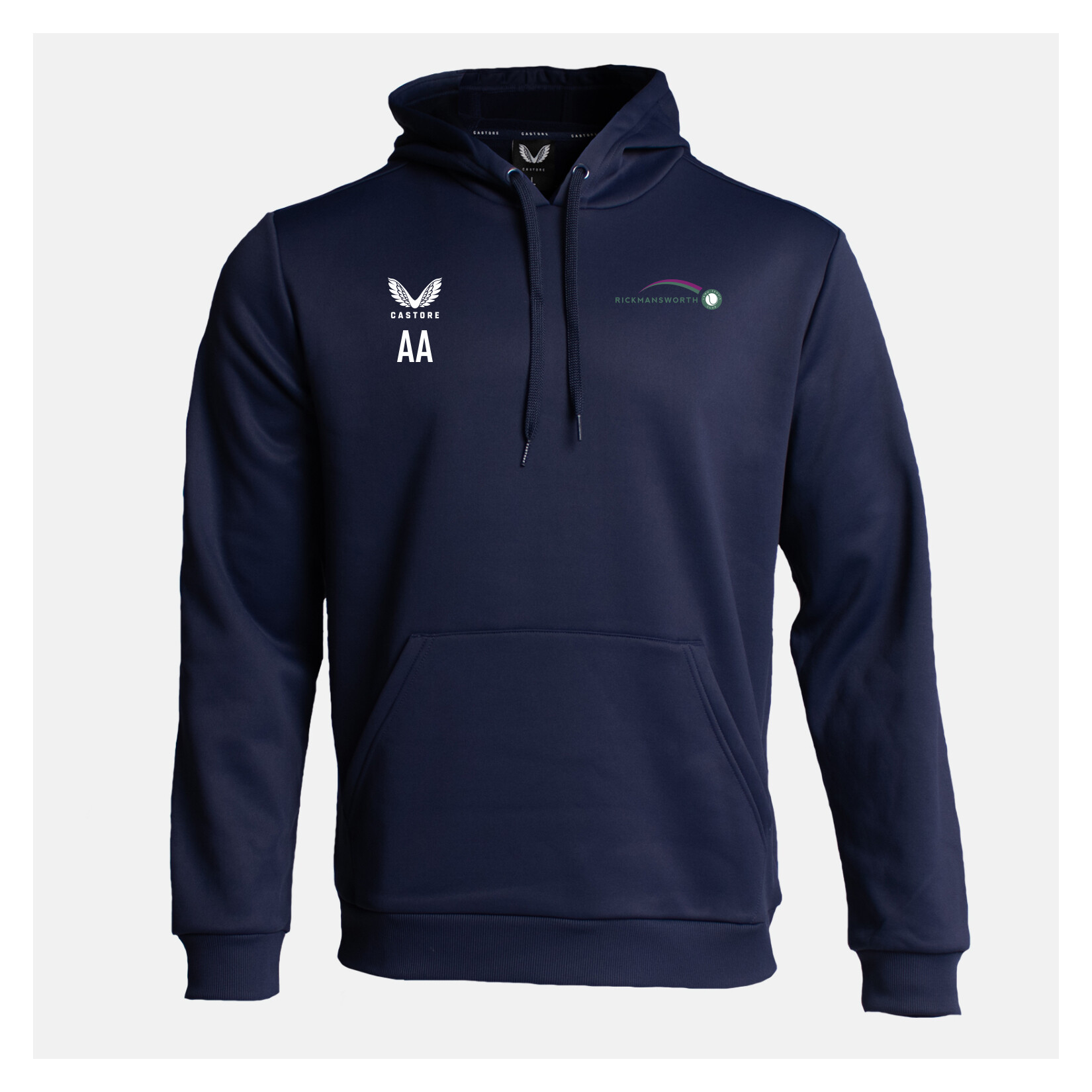Castore Brushback Hoodie (W) - PEACOAT