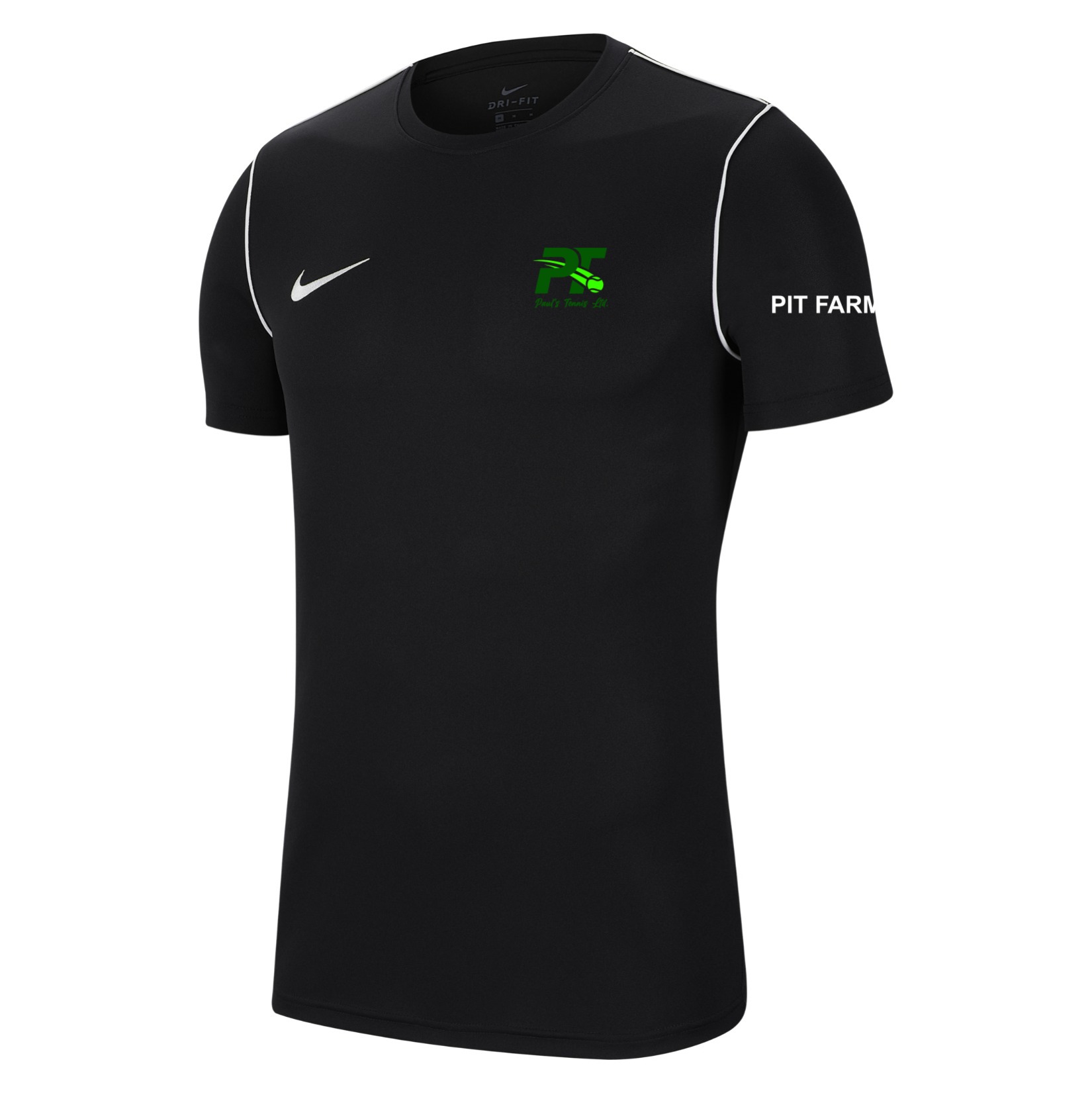 Nike Park 20 Short Sleeve Training Tee - Black/White/White