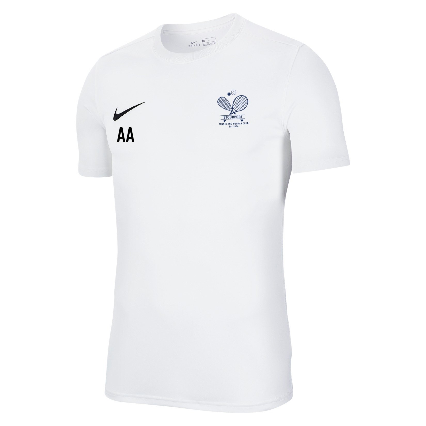 Nike Park VII Dri-FIT Short Sleeve Shirt - White/Black