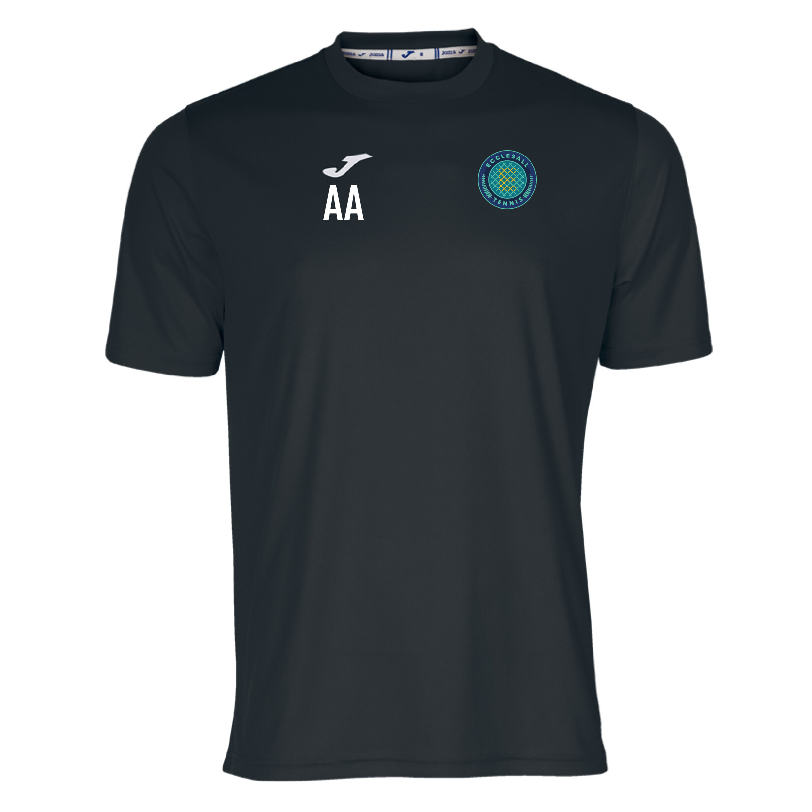 Joma Combi Short Sleeve Mens Performance Shirt - Black