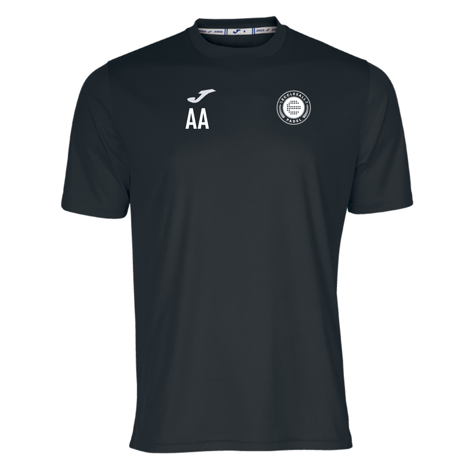 Joma Combi Short Sleeve Mens Performance Shirt - Black