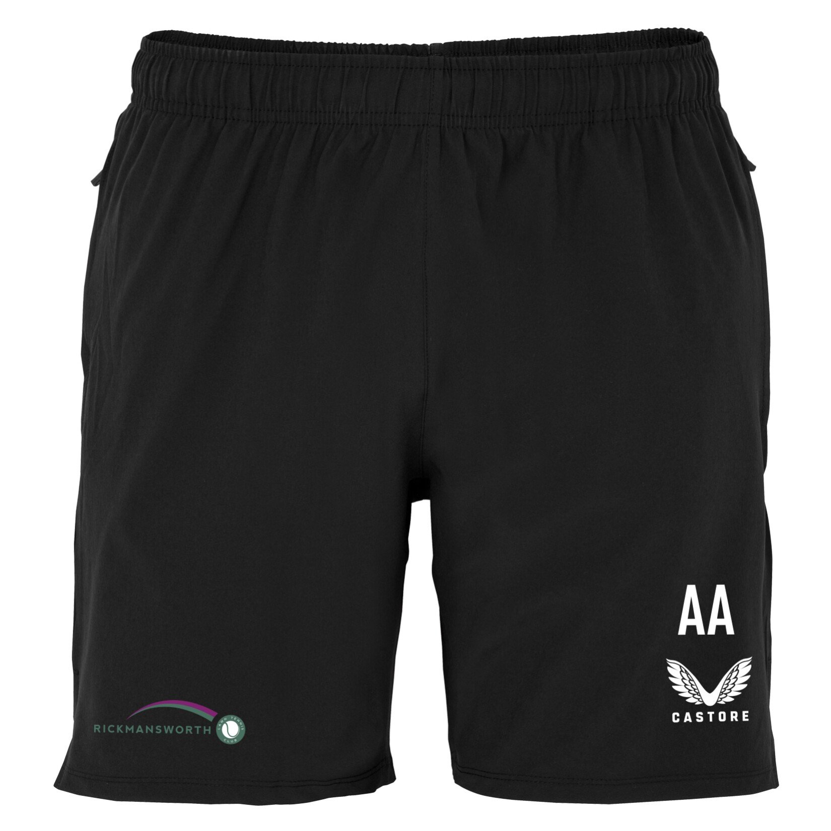 Castore Woven Training Short (Zip Pockets) - Black