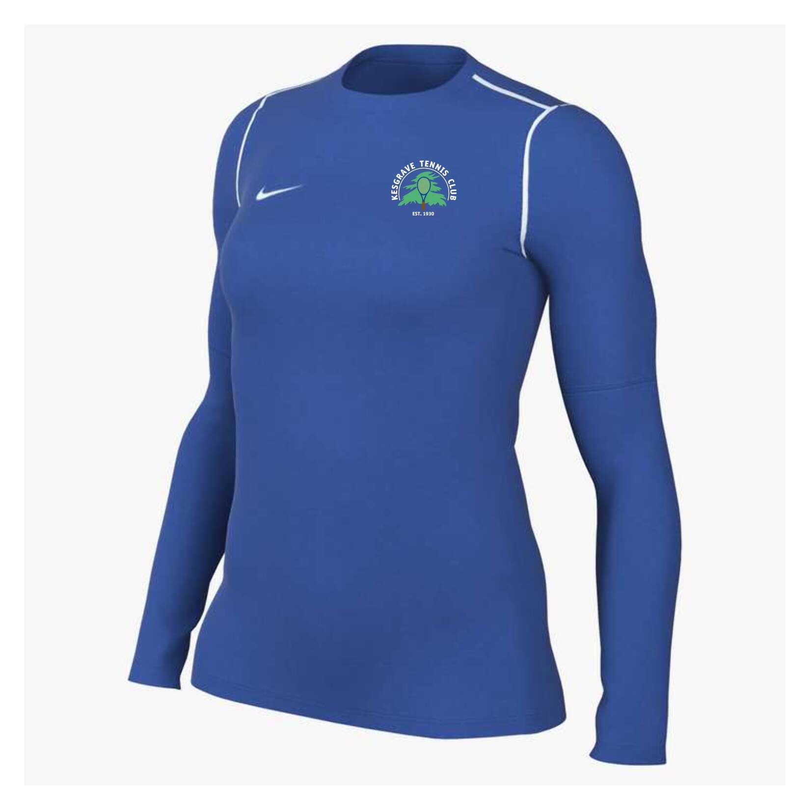 Nike Park 20 LS Crew Top (W) - Royal Blue/White/White