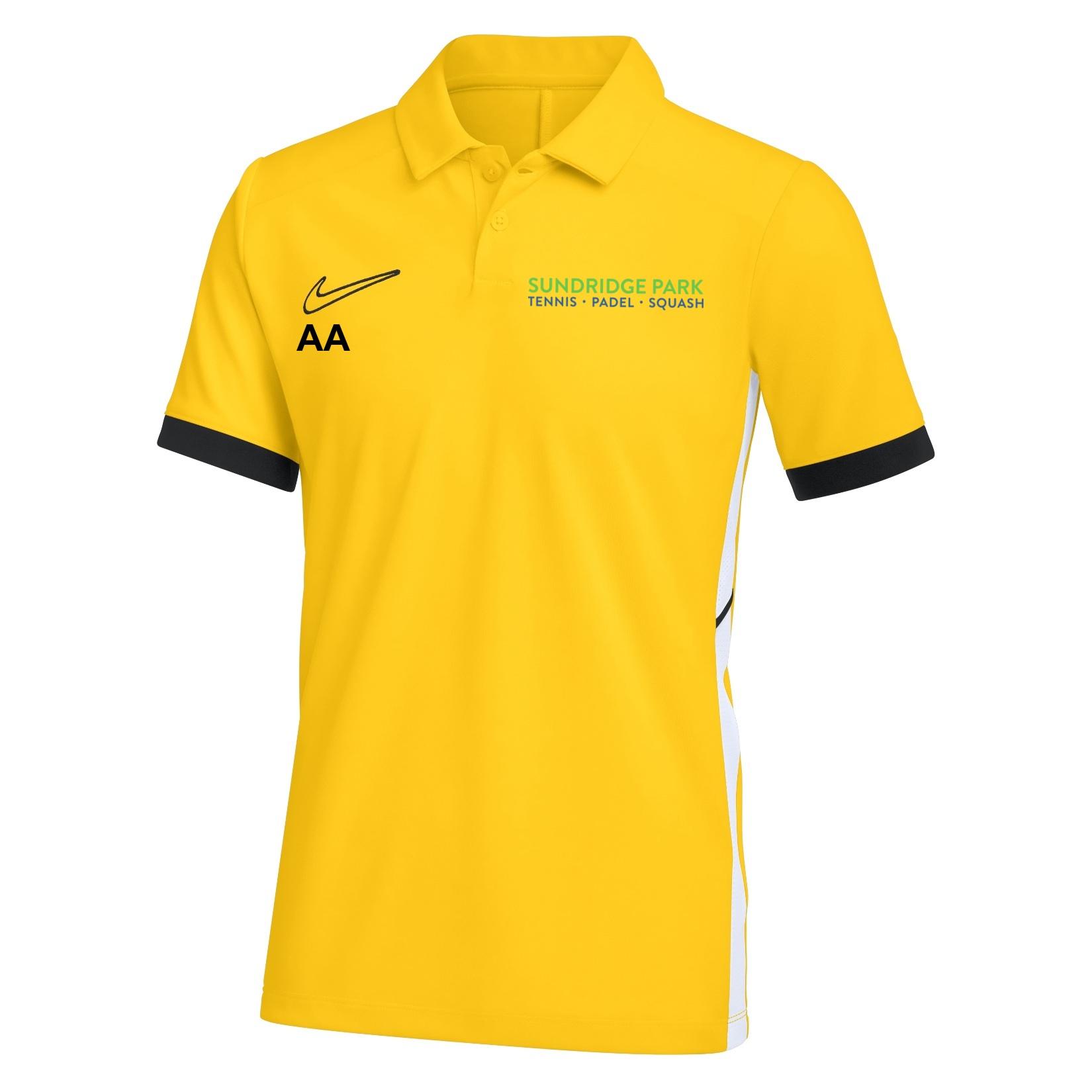 Nike Dri-FIT Academy 25 Polo - Tour Yellow/University Gold/Black
