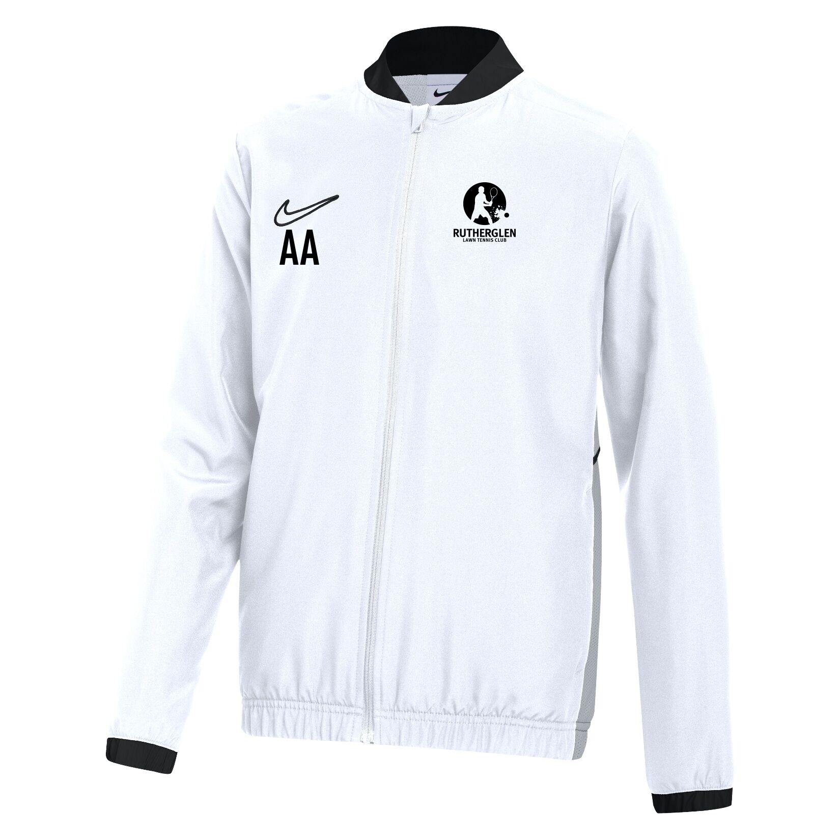 Nike Dri-FIT Academy 25 Woven Track Jacket - White/Black/Black