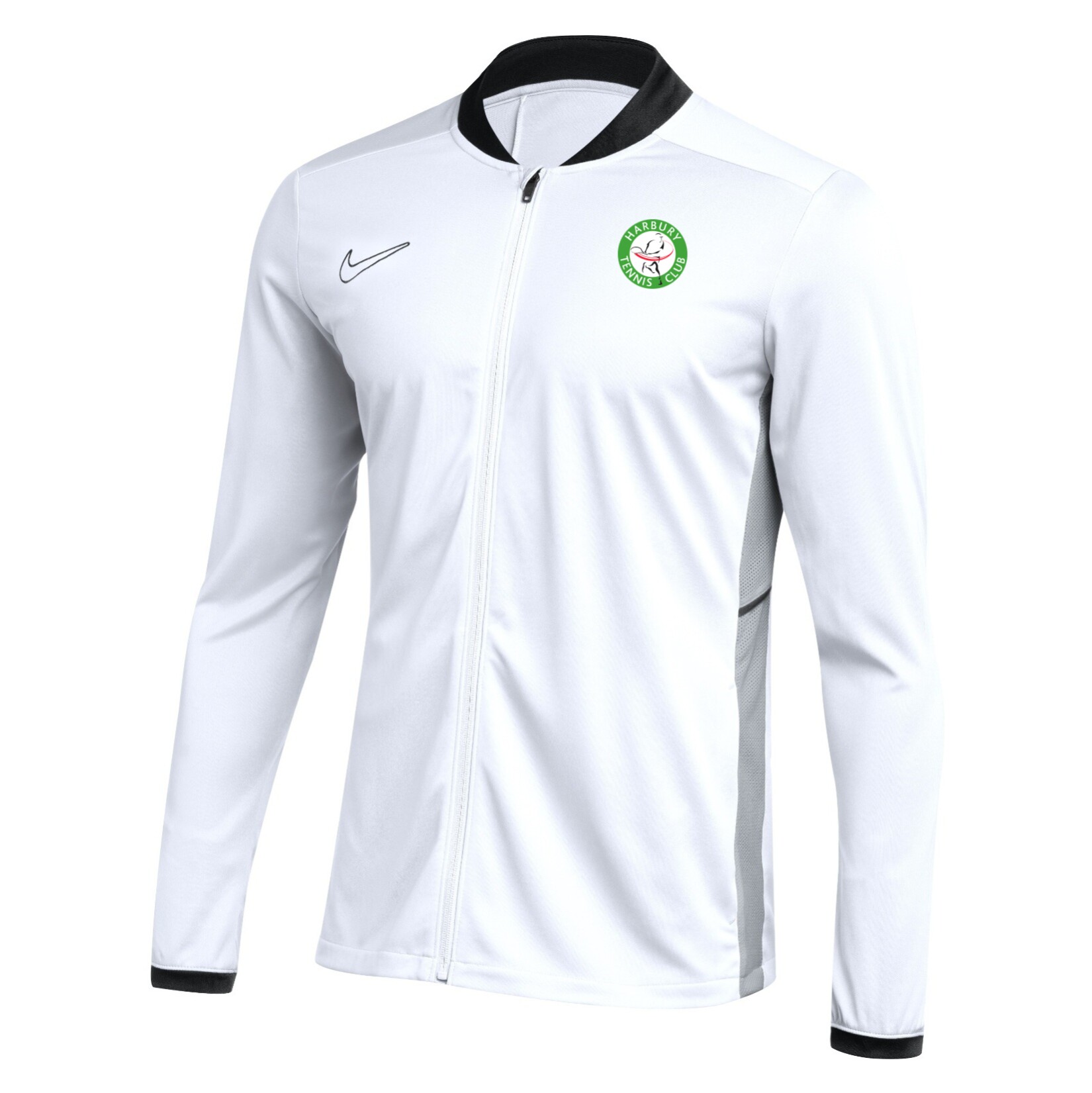Nike Dri-FIT Academy 25 Knit Track Jacket - White/Black/Black