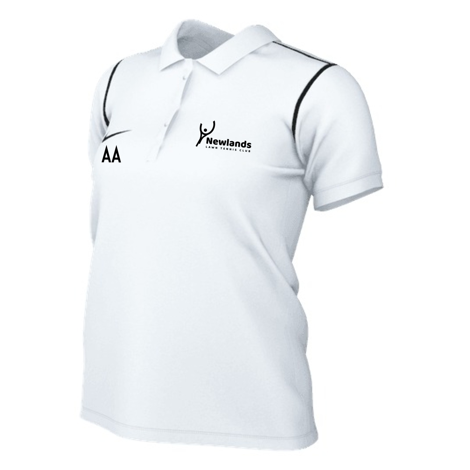 Nike Dri-FIT Park 20 Polo (W) - White/Black/Black
